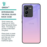 Lavender Gradient Glass Case for Vivo V25 Pro