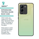Mint Green Gradient Glass Case for Vivo V25 Pro