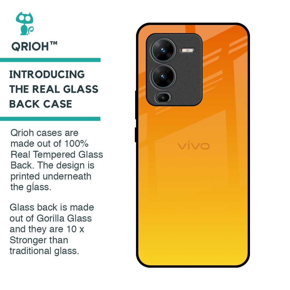 Sunset Glass Case for Vivo V25 Pro