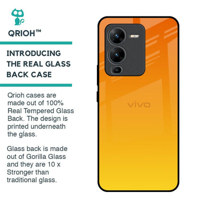 Sunset Glass Case for Vivo V25 Pro