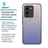 Rose Hue Glass Case for Vivo V25 Pro