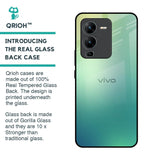 Dusty Green Glass Case for Vivo V25 Pro