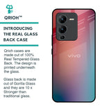 Dusty Multi Gradient Glass Case for Vivo V25 Pro