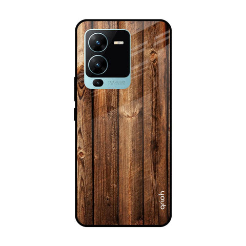 Timber Printed Vivo V25 Pro Glass Cases & Covers Online