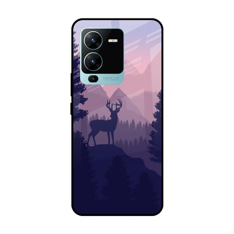 Deer In Night Vivo V25 Pro Glass Cases & Covers Online