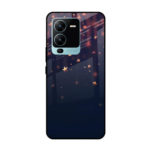 Falling Stars Vivo V25 Pro Glass Cases & Covers Online