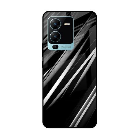 Black & Grey Gradient Vivo V25 Pro Glass Cases & Covers Online