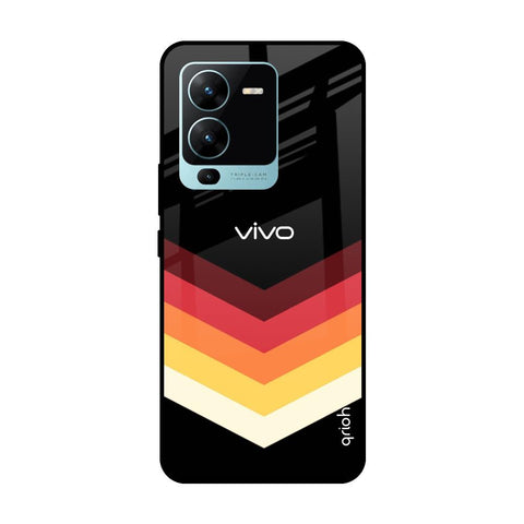Abstract Arrow Pattern Vivo V25 Pro Glass Cases & Covers Online