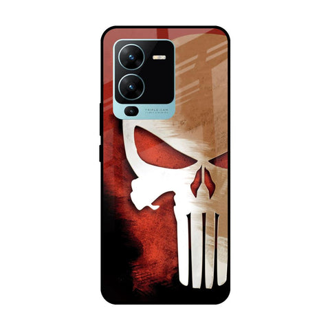 Red Skull Vivo V25 Pro Glass Cases & Covers Online