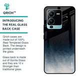 Black Aura Glass Case for Vivo V25 Pro