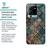 Retro Art Glass case for Vivo V25 Pro