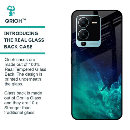 Winter Sky Zone Glass Case For Vivo V25 Pro