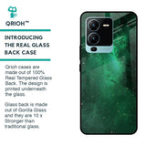 Emerald Firefly Glass Case For Vivo V25 Pro