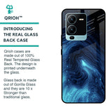 Dazzling Ocean Gradient Glass Case For Vivo V25 Pro