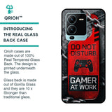 Do No Disturb Glass Case For Vivo V25 Pro