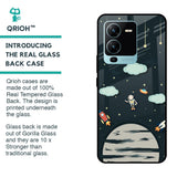 Astronaut Dream Glass Case For Vivo V25 Pro