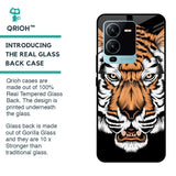 Angry Tiger Glass Case For Vivo V25 Pro
