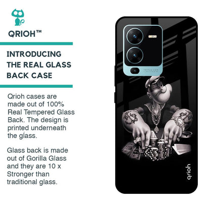 Gambling Problem Glass Case For Vivo V25 Pro