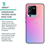 Dusky Iris Glass case for Vivo V25 Pro