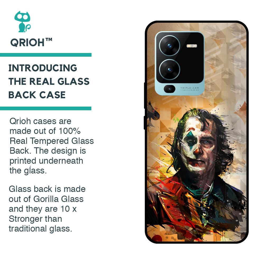 Psycho Villain Glass Case for Vivo V25 Pro