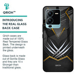 Black Warrior Glass Case for Vivo V25 Pro