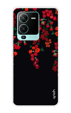 Floral Deco Vivo V25 Pro Back Cover
