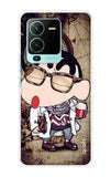 Nerdy Shinchan Vivo V25 Pro Back Cover