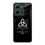 Everything Is Connected Vivo V25 Glass Back Cover Online