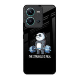 Real Struggle Vivo V25 Glass Back Cover Online