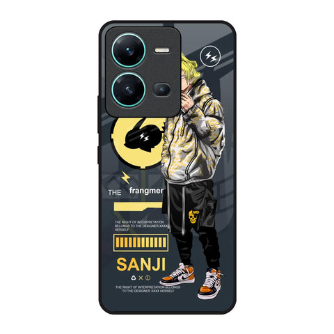 Cool Sanji Vivo V25 Glass Back Cover Online