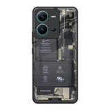 Skeleton Inside Vivo V25 Glass Back Cover Online