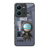 Space Travel Vivo V25 Glass Back Cover Online