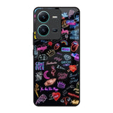 Accept The Mystery Vivo V25 Glass Back Cover Online
