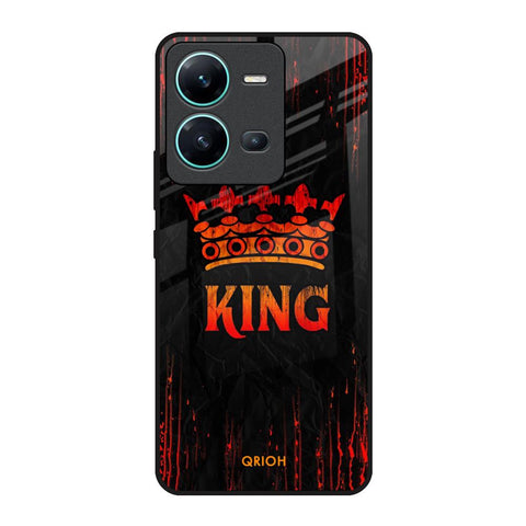 Royal King Vivo V25 Glass Back Cover Online