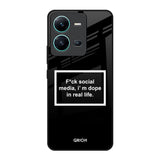 Dope In Life Vivo V25 Glass Back Cover Online