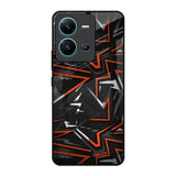 Vector Art Vivo V25 Glass Back Cover Online