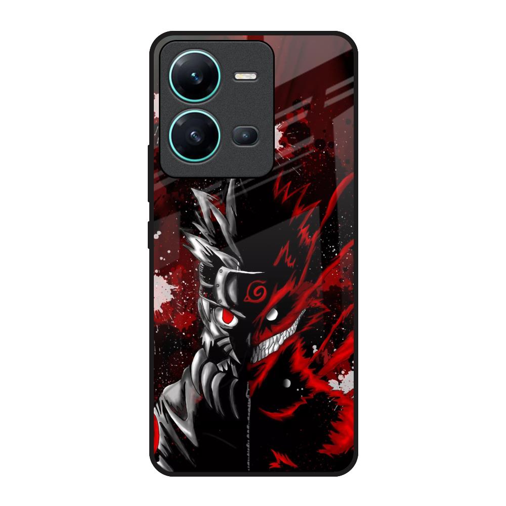 Dark Character Vivo V25 Glass Back Cover Online