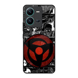 Sharingan Vivo V25 Glass Back Cover Online