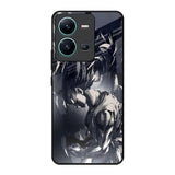 Sketch Art DB Vivo V25 Glass Back Cover Online