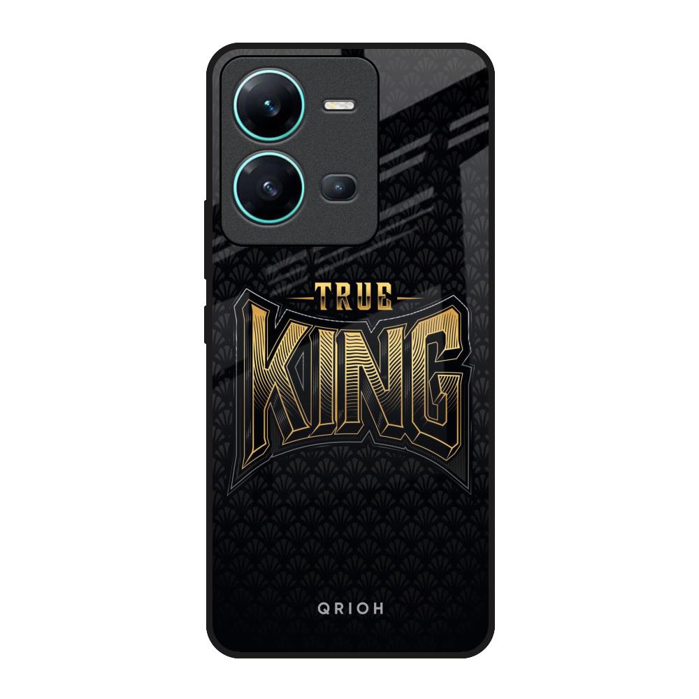 True King Vivo V25 Glass Back Cover Online