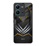 Black Warrior Vivo V25 Glass Back Cover Online