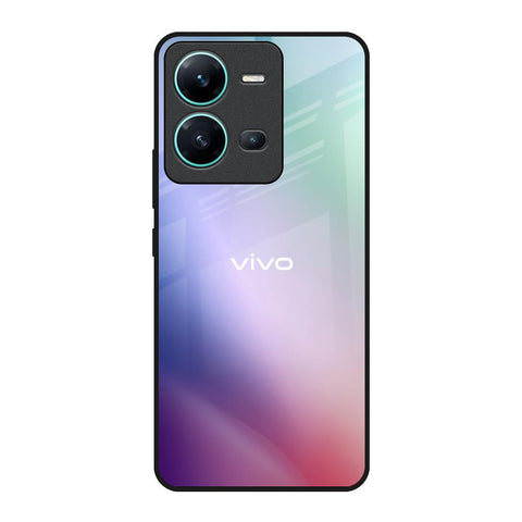 Abstract Holographic Vivo V25 Glass Back Cover Online