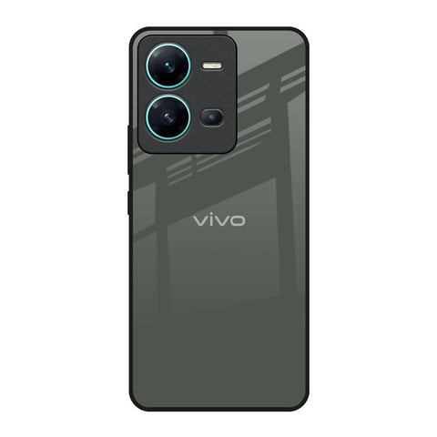 Charcoal Vivo V25 Glass Back Cover Online