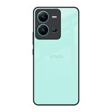 Teal Vivo V25 Glass Back Cover Online