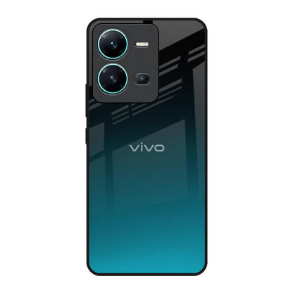 Ultramarine Vivo V25 Glass Back Cover Online