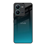 Ultramarine Vivo V25 Glass Back Cover Online