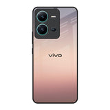 Golden Mauve Vivo V25 Glass Back Cover Online