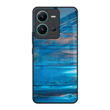 Patina Finish Vivo V25 Glass Back Cover Online