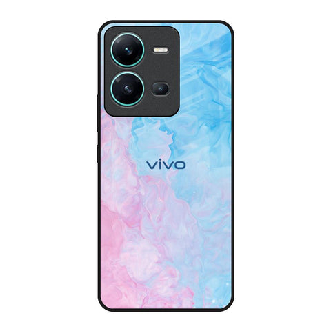Mixed Watercolor Vivo V25 Glass Back Cover Online