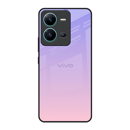 Lavender Gradient Vivo V25 Glass Back Cover Online